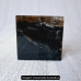Placa Quadrada de Quartzo Fumê - 7cm  - Unidade